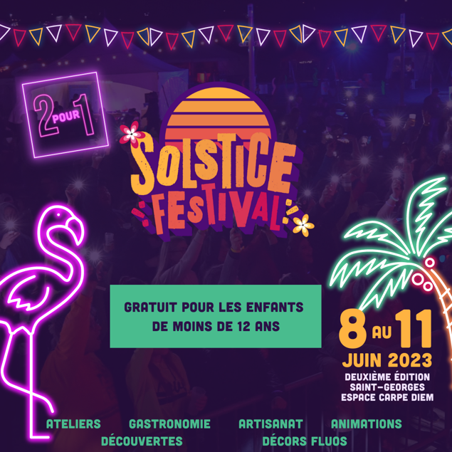 Image de 2 pour 1 sur le passeport week-end | Le Solstice Festival