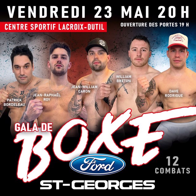 Image de Payez 30$ au lieu de 60$  |  2 pour 1 sur l'admission générale au Gala de Boxe 2025